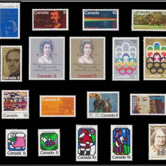 1973 Canada Post Commemorative Stamps annual set x2 unopened - Picture 6 of 6